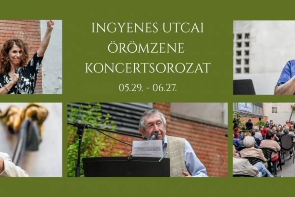 Idén is lesznek ingyenes örömkoncertek a Dob utcában