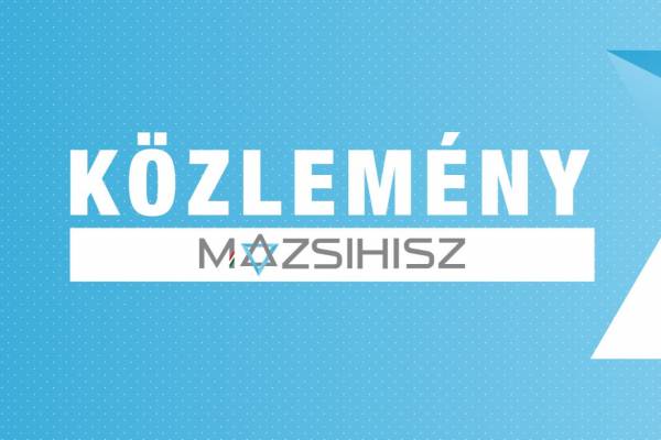 A Mazsihisz tiltakozik az ismétlődő antiszemita provokációk miatt