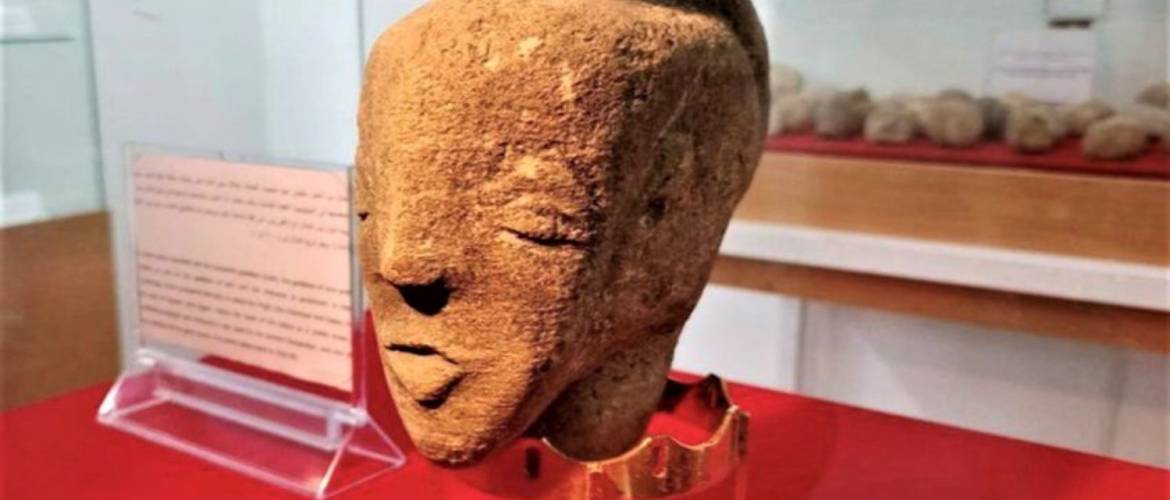 4500 éves szoborfejet talált egy földműves