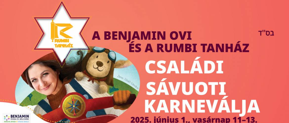 Benjamin Ovi és a Rumbi Tanház bemutatja: Sávuoti családi karnevál és koncert Bíró Eszterrel