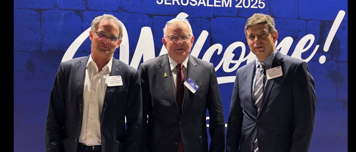 Magyar delegáció utazott a Zsidó Világkongresszus közgyűlésére Jeruzsálembe