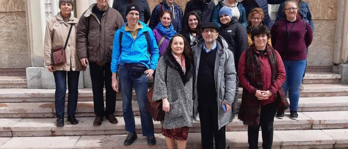 Az OR-ZSE hallgatói meglátogatták Miskolc zsidó nevezetéssegeit