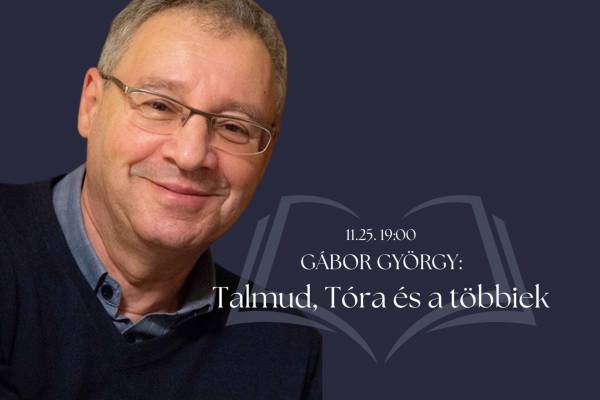 Gábor György a Spinozában: „Talmud, Tóra és a többiek"