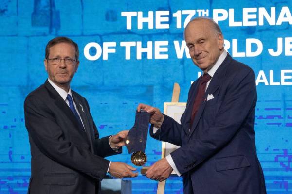 Ronald S. Lauder: Új projektre van szükség a zsidó nép számára
