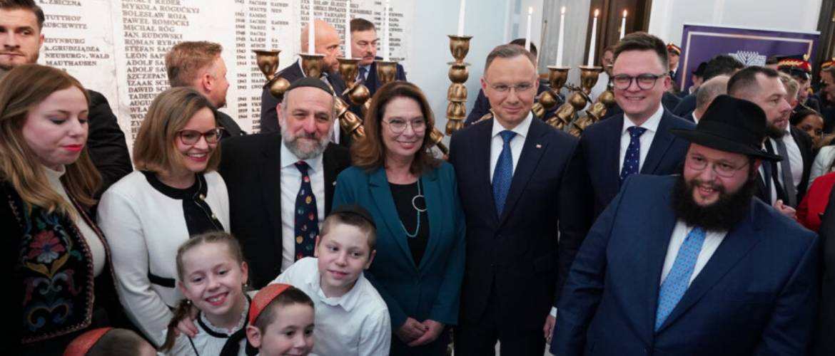 Lengyel politikusok álltak ki a zsidó közösség mellett