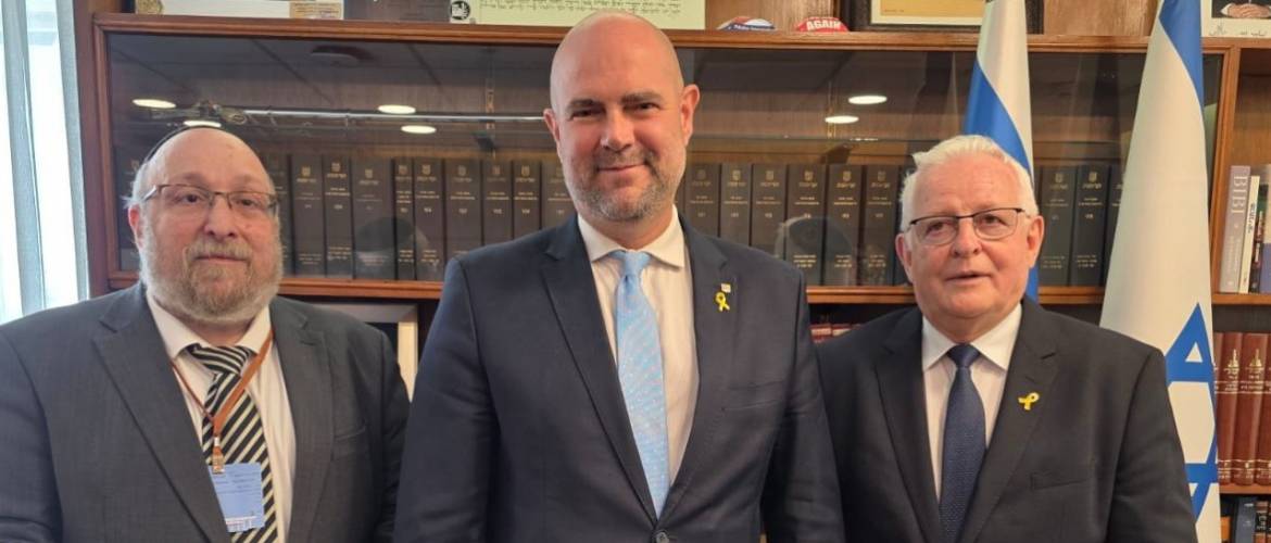 A Mazsihisz delegációja az izraeli Kneszet elnökével tárgyalt