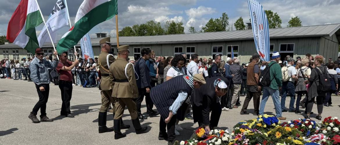 Magyar emlékezők az egykori mauthauseni koncentrációs táborban