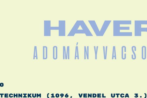 Adománygyűjtő vacsora a Haver Alapítvánnyal – Izraeli és zsidó ízek egy jó ügyért!