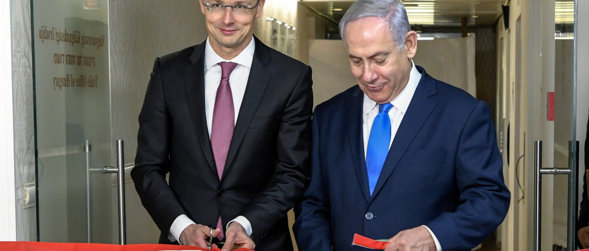 Szijjártó Péter és Benjámin Netanjahu magyar külgazdasági képviseletet nyitott Jeruzsálemben