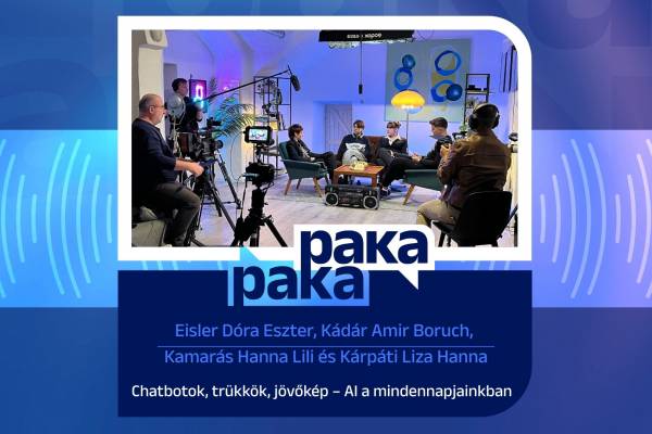 Paka paka: Chatbotok, trükkök, jövőkép – AI a mindennapjainkban