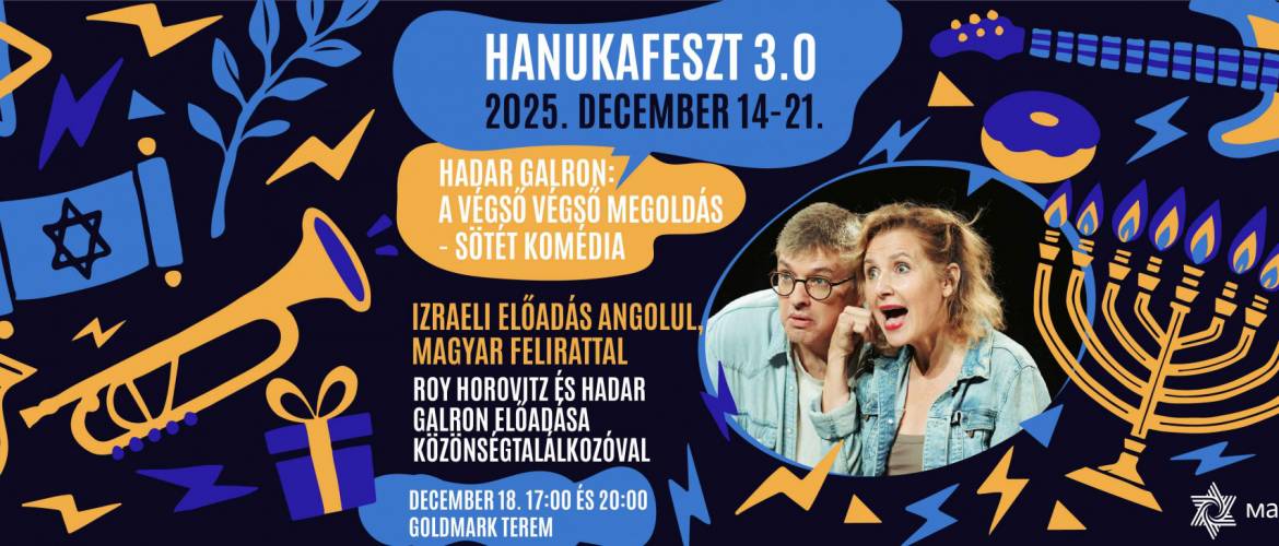 A végső végső megoldás – Hadar Galron, a világhírű Mikve című darab írója Budapesten