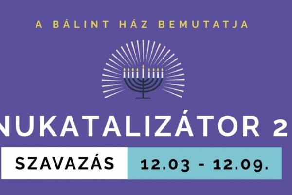 Szavazz kedvenc zsidó hősödre – Már lehet voksolni a Hanukatalizátor-díj 2025 jelöltjeire!