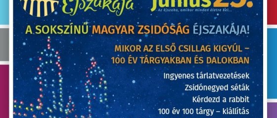 Mikor az első csillag kigyúl – Múzeumok Éjszakája 2016