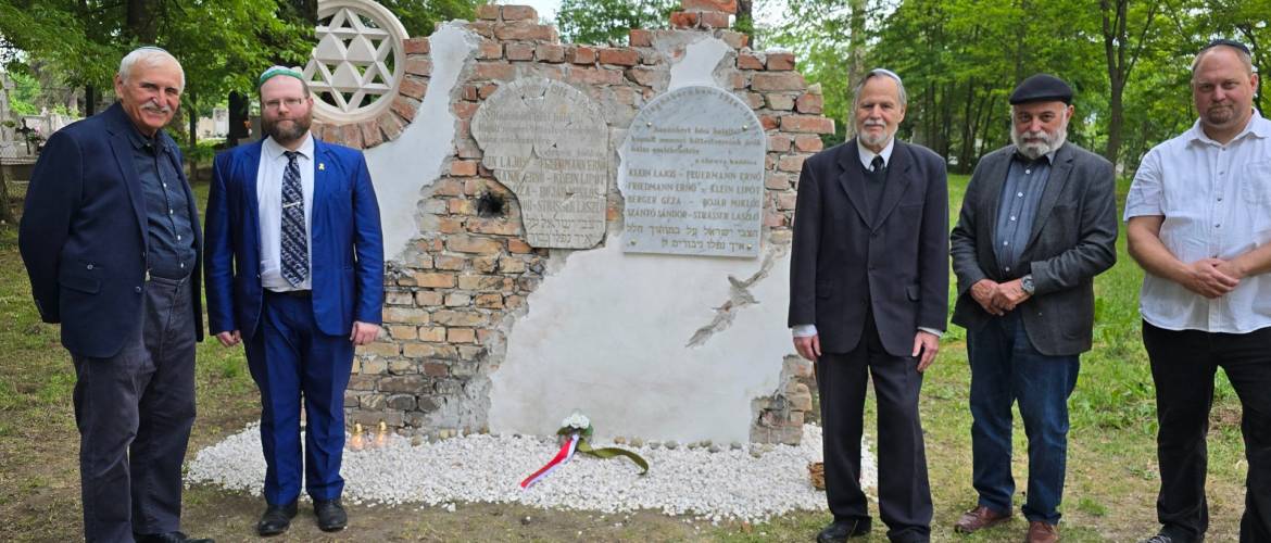 Méltó emléket kaptak az I. világháborúban elesett zsidó honvédek Monoron