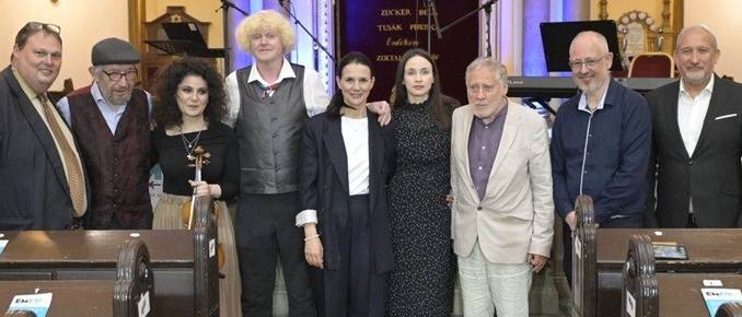 Jótékonysági koncert az EMEMA javára a Hegedűs Gyula utcai zsinagógában