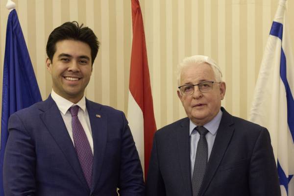 Befolyásos amerikai tisztségviselő a Mazsihisz elnökénél