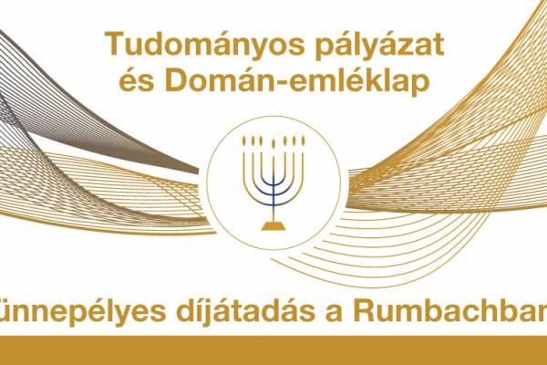 A Zsidó Tudomány Szolgálatában: Díjátadó és Megemlékezés Domán István főrabbi tiszteletére