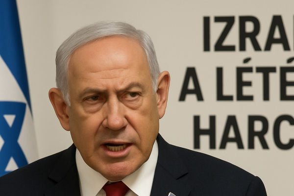 Benjámin Netanjahu: Izrael a létéért harcol