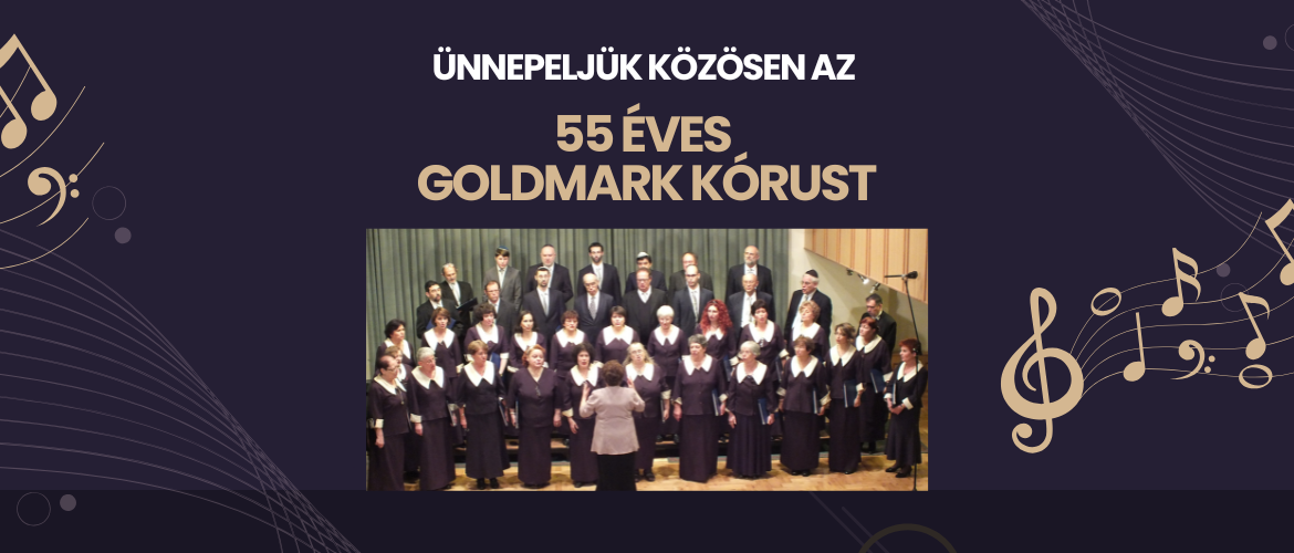 55 éves a Goldmark kórus – Ünnepi hangverseny a Rumbachban