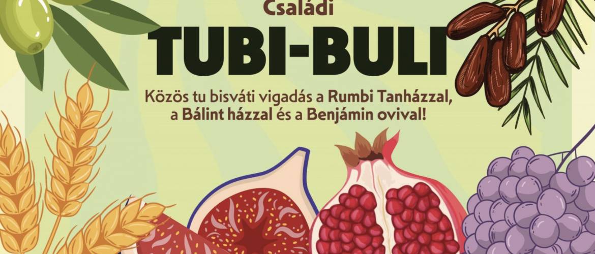 Családi Tubi-Buli a Rumbach zsinagógában