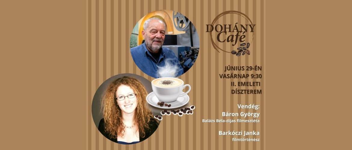 Kávé, filmek, jó társaság – ismét Dohány Café most vasárnap!