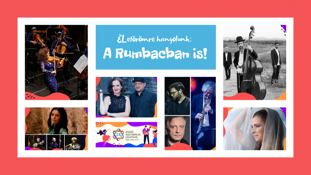 Zsidó Kulturális Fesztivál: Életörömre hangolunk: a Rumbach-ban is! | Mazsihisz