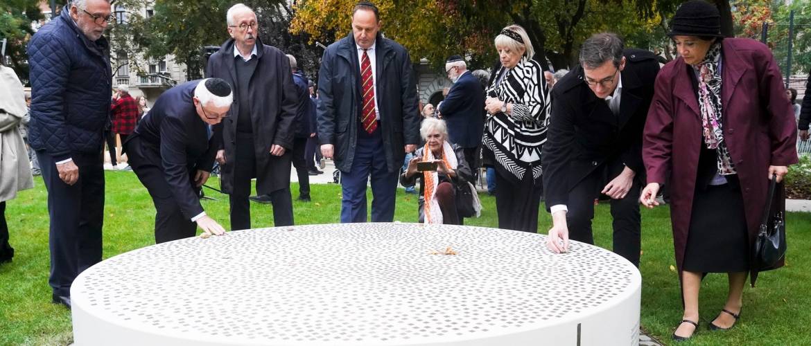 Az emlékezés sétája a budapesti gettó felszabadulásának 81. évfordulója alkalmából