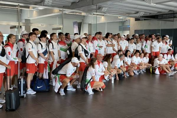 Az El Al járatán érkezett meg a magyar csapat a Maccabi Világjátékokra
