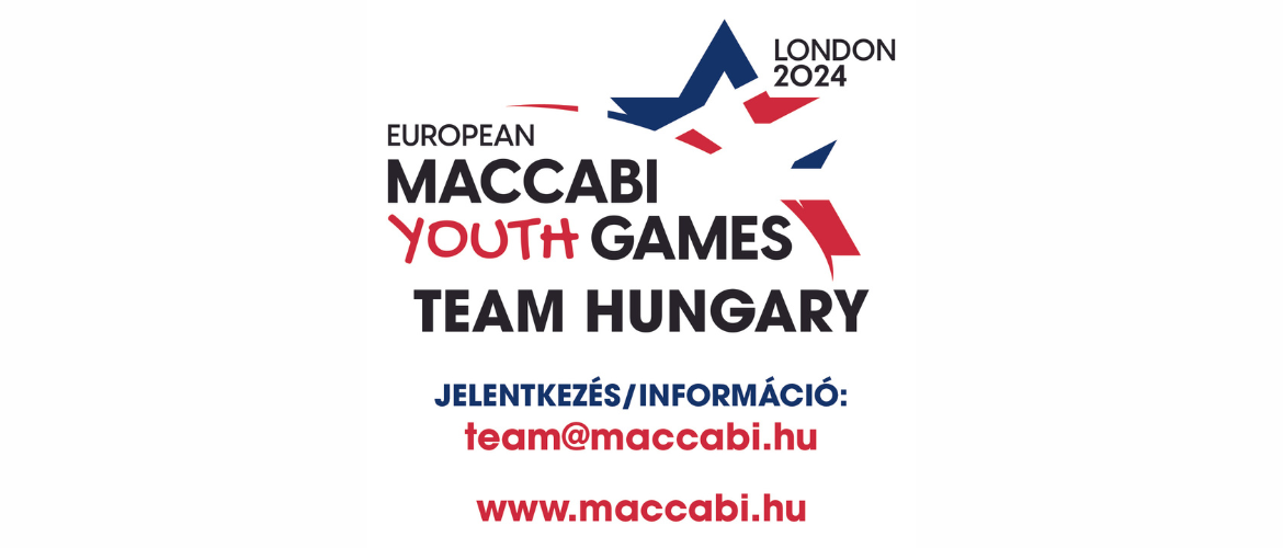 Jelentkezz most, és légy a Maccabi Ifjúsági Európa játékok tagja!
