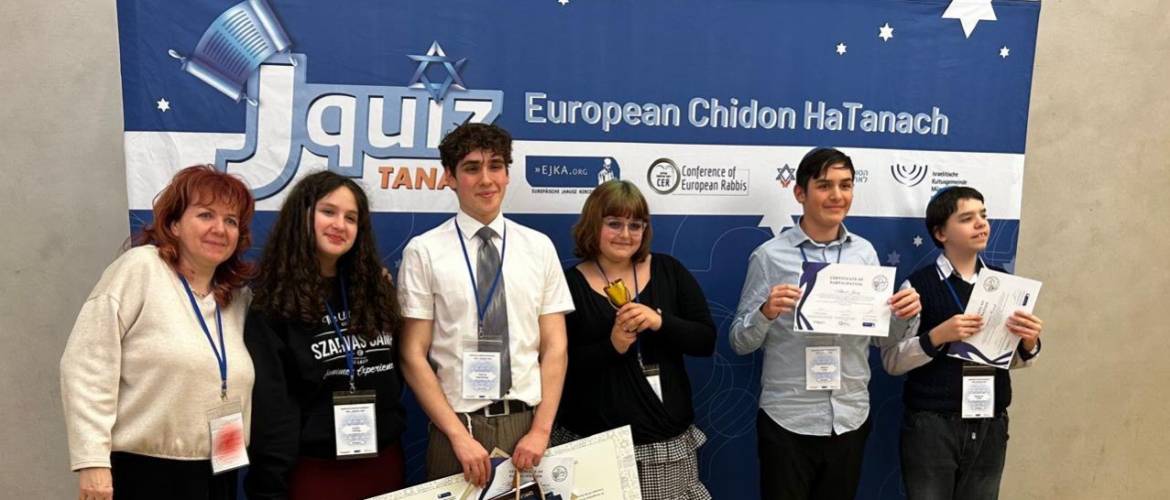 Scheiberes diákok sikere a Chidon HaTanach európai döntőjén