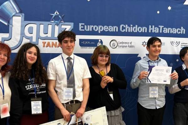 Scheiberes diákok sikere a Chidon HaTanach európai döntőjén