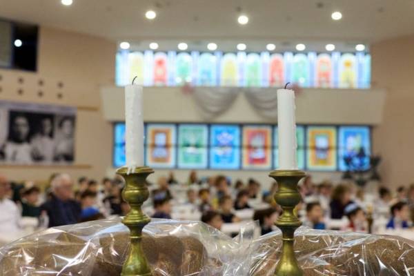 Közös kabalat sábát a BZSH Scheiber Sándor Általános Iskolában