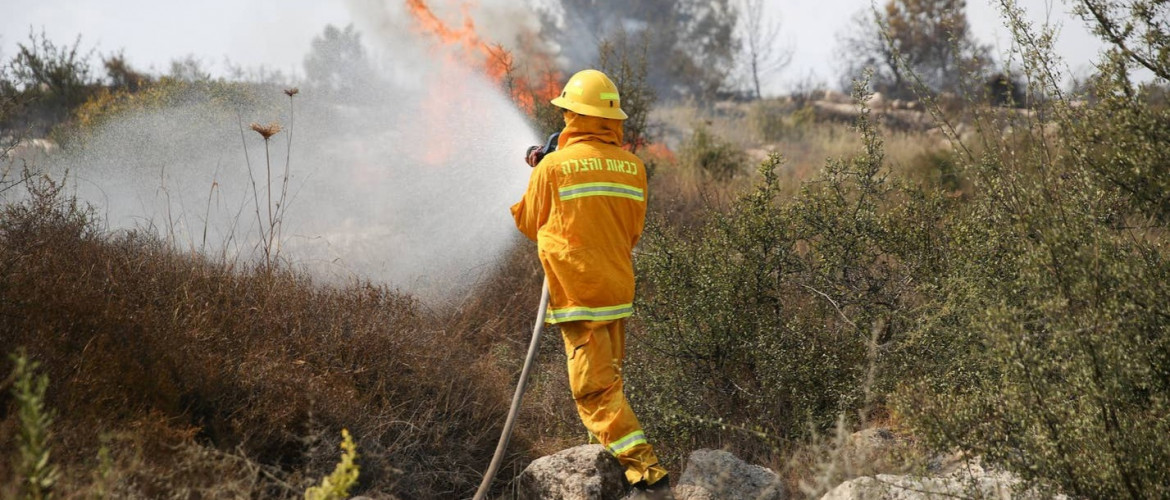 Erdő- és bozóttüzek tombolnak Észak-Izraelben, Galileában