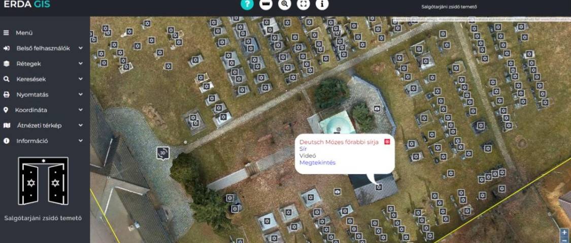 Rendkívüli adomány: az ERDA digitalizálta a salgótarjáni zsidó temető adatait