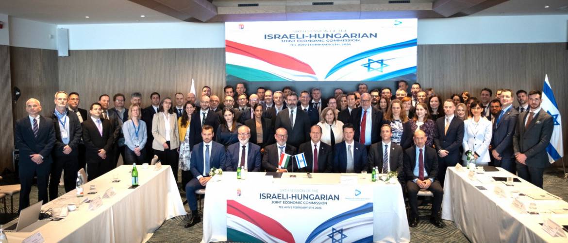 Ülésezett a Magyar-Izraeli Gazdasági Vegyes Bizottság Izraelben