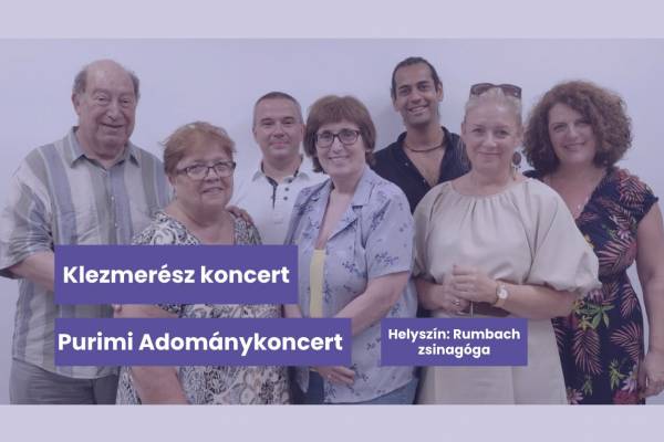 Adni kóser – A
Bálint Ház támogatására muzsikálnak a Klezmerészek