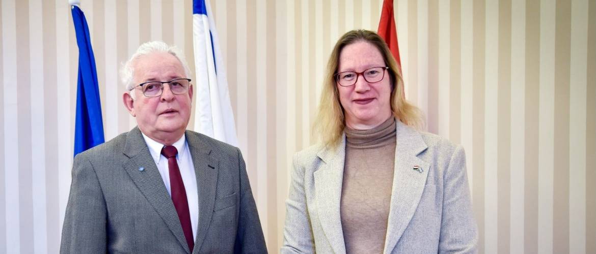 A Mazsihisz elnökével folytatott megbeszélést Maja Kados, Izrael Állam magyarországi nagykövete