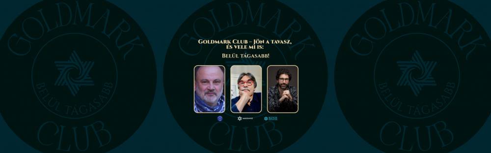 Tavasz. Goldmark Club. Kóser bor, Fortepan, Mahler. | Mazsihisz