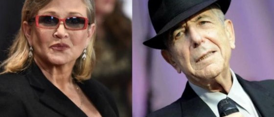 Haláluk után is kitüntették Leia hercegnőt és Leonard Cohent