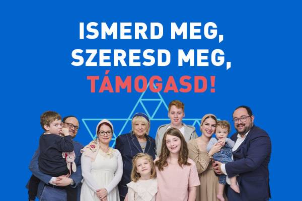 Mazsihisz egyházi adó
1% – Ismerd meg, szeresd meg, támogasd