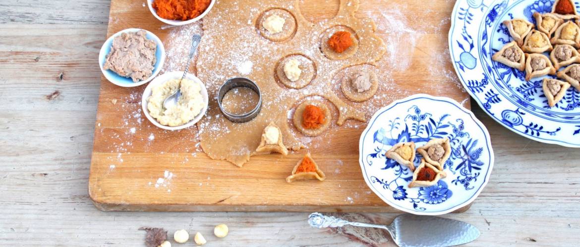 Különleges hámántáskák purimra Rubin Esztertől