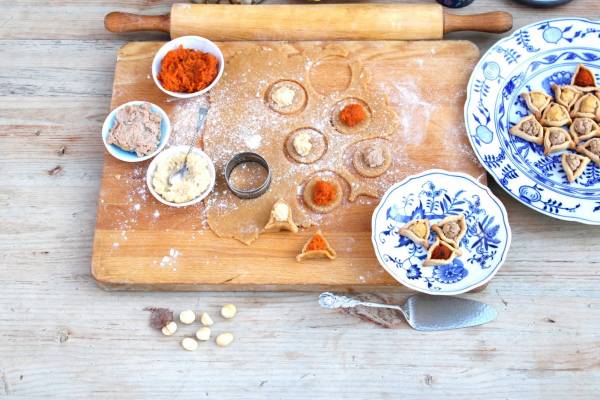 Különleges hámántáskák purimra Rubin Esztertől