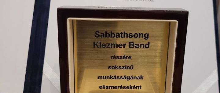 Pro Arte Erzsébetvárosért-díjas a Sabbathsong Klezmer Band – gratulálunk!