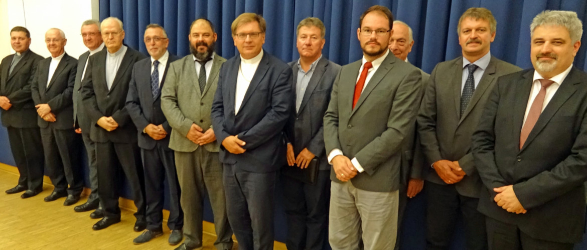 Történelmi egyházak vezetői találkoztak a Mazsihisz székházában