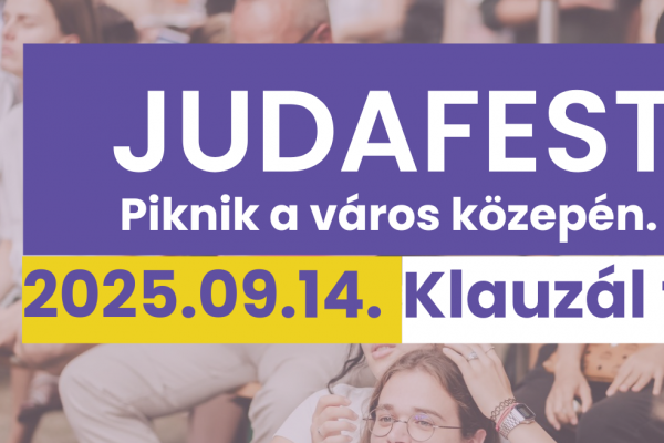 Piknik a város közepén! – Ősszel ismét Judafest