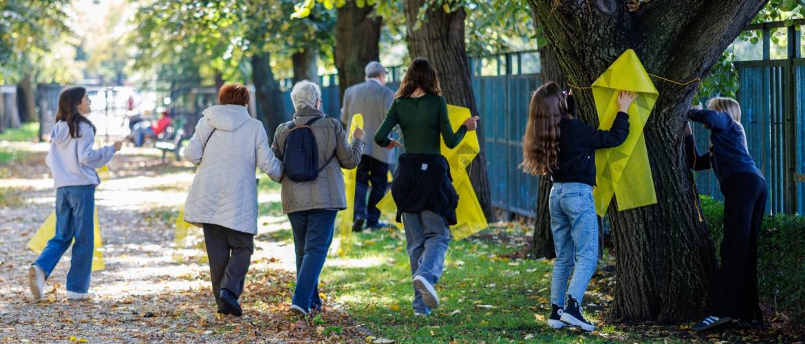 Budapesten ezer sárga masni hívja fel a figyelmet a 101 izraeli túszra