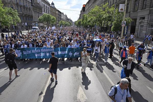 Május 11-én, vasárnap lesz idén a budapesti Élet Menete