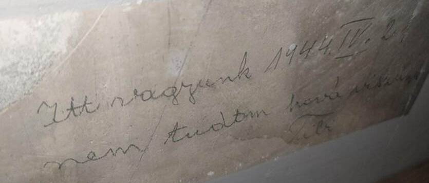 Adalékok az 1944-es karcolt téglákhoz: „Graffiti a gettóban"