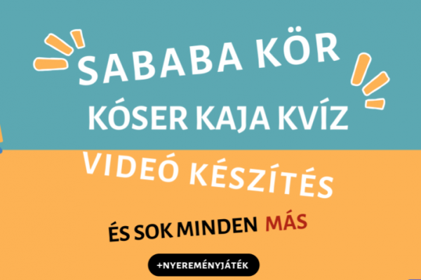 Club Sababa – Kóser játszma 18-35 éves fiataloknak a Rumbach-ban