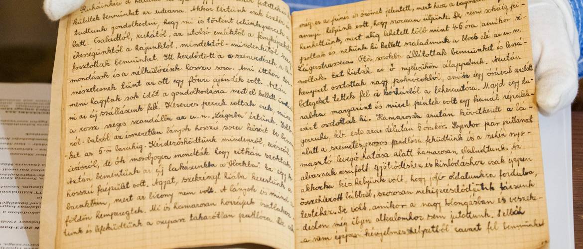 Kockás lapra írt sűrű sorok – Blau Márta soá memoárja a Szombathelyi Savaria múzeumban